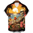 Hawaiian Skull Shirt