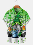 Men's St. Patrick's Day Casual Short Sleeve Shirt