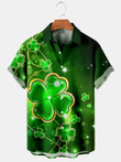 Men's St. Patrick's Day Casual Short Sleeve Shirt
