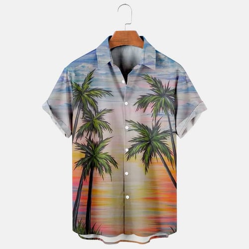 Men's Holiday Casual Hawaiian Shirts