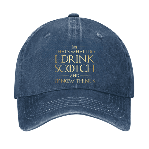 I Drink Scotch - Cap