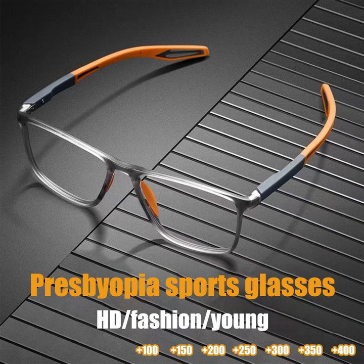 🎁🔶Men's Sports Ultra-light Anti-blue Light Presbyopic Glasses