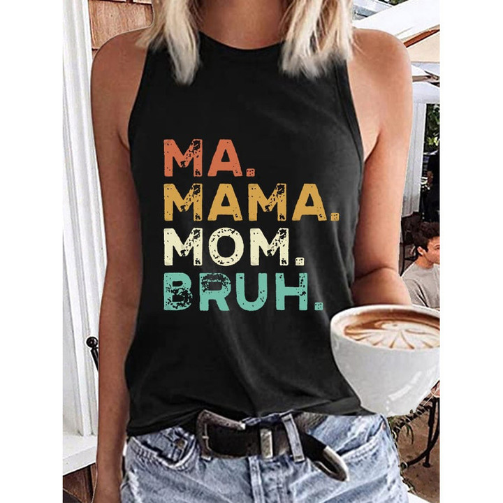Cool Moms Club Ma Mama Mom Bruh Print