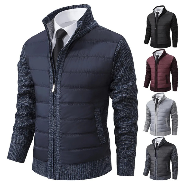 Men's Fashion Business Stand Collar Jacket