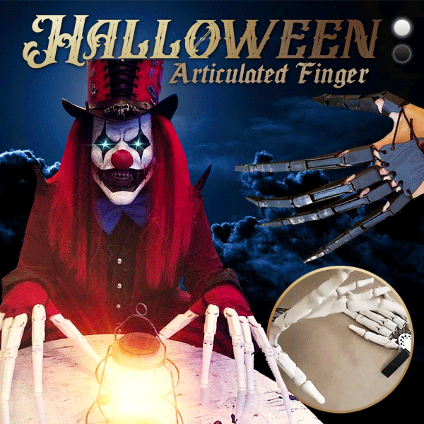 Articulated Fingers 🎃 Early Halloween Sale 50% Off 🎃