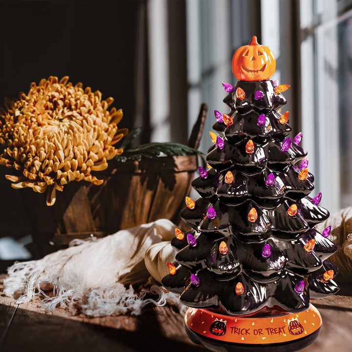 Halloween Colored Lights Christmas Tree 🔥HOT SALE 50% OFF🔥