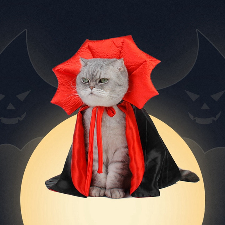 Vampire Cape Cat Costume 🔥 HOT SALE 50% OFF🔥