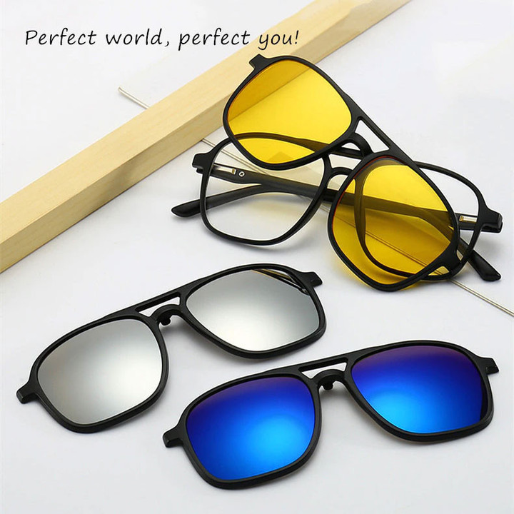 6 In 1 Polarized Sunglasses 🔥SALE 50% OFF🔥