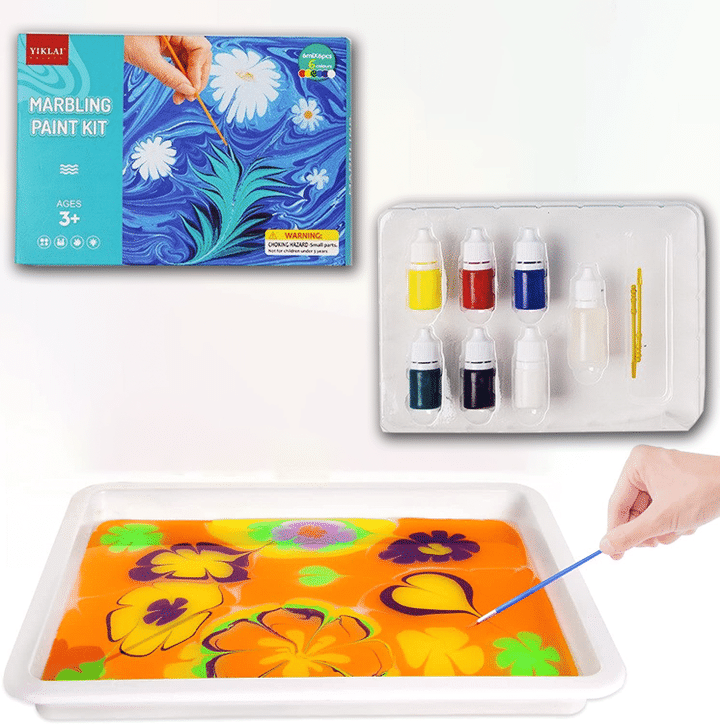 Water Marbling Paint Art Kit 🔥HOT DEAL - 50% OFF🔥