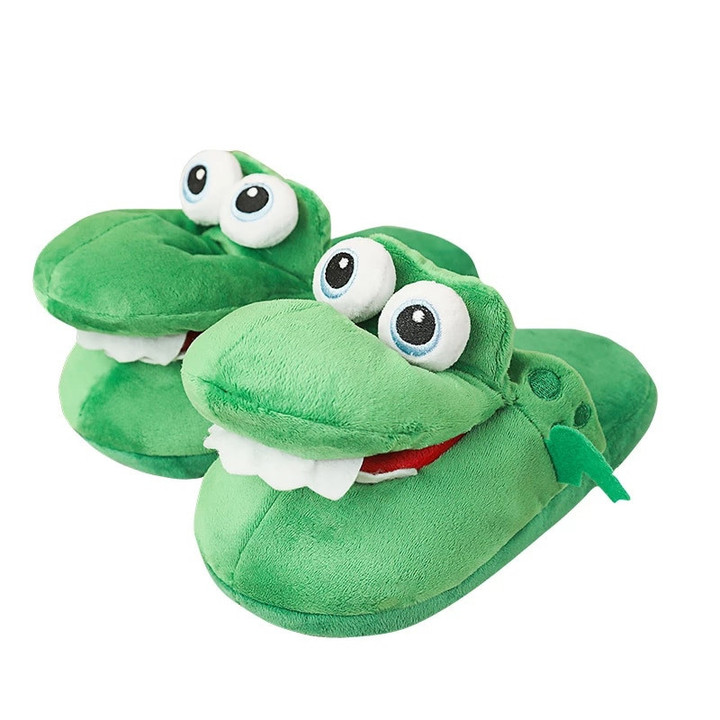 New Style Crocodile Cotton Slippers - 🔥HOT SALE 50% OFF🔥