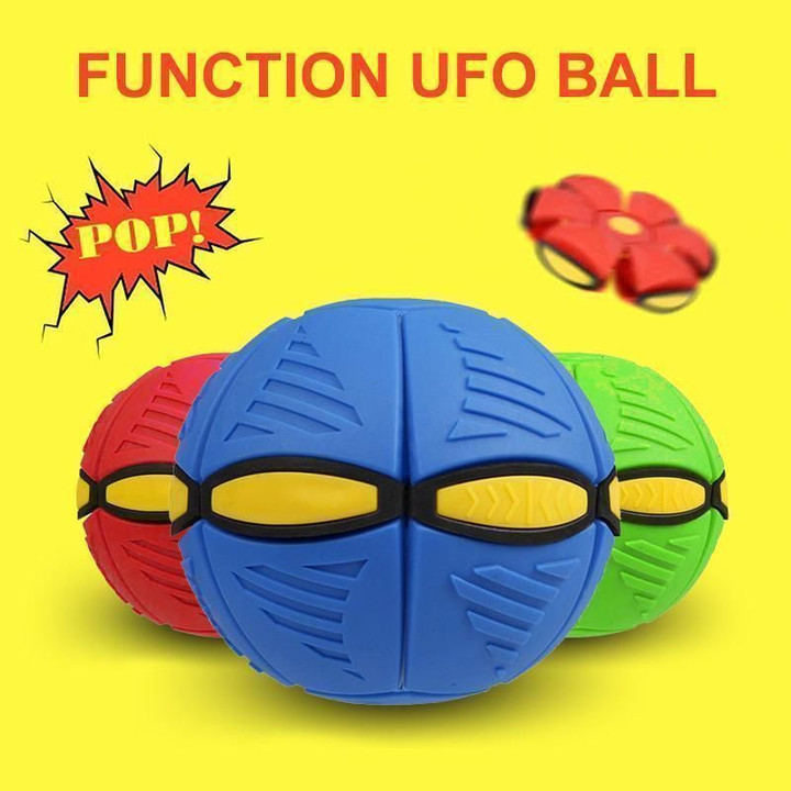 Magic Decompression Multi-Function UFO Ball With Led Light