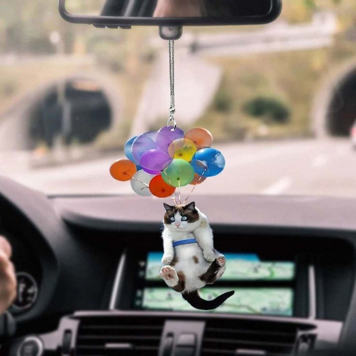 Cat Lover - Cat Car Hanging Ornament
