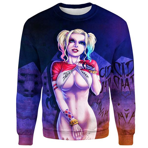 Harley Quinn Sexy Ahegao Sweatshirt