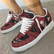Red Riot AF Sneakers Custom My Hero Academia Anime Shoes - LittleOwh - 4