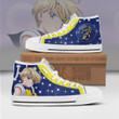 Sailor Uranus High Top Shoes Custom Sailor Moon Anime Canvas Sneakers - LittleOwh - 1