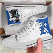 L High Top Canvas Shoes Custom Death Note Anime Sneakers - LittleOwh - 3