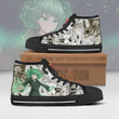 Tatsumaki High Top Canvas Shoes Custom One Punch Man Anime Mixed Manga Style - LittleOwh - 2