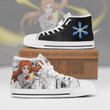 Orihime Inou High Top Canvas Shoes Custom Bleach Anime Mixed Manga - LittleOwh - 1