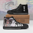 Ururu Tsumugiya High Top Canvas Shoes Custom Bleach Anime Mixed Manga - LittleOwh - 2