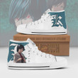 Kiyomi Takada High Top Canvas Shoes Custom Death Note Anime Sneakers - LittleOwh - 1
