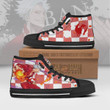 Ban High Top Canvas Shoes Custom The Seven Deadly Sins Anime Sneakers - LittleOwh - 2