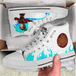 Azula High Top Canvas Shoes Custom Avatar: The Last Airbender Anime Sneakers - LittleOwh - 4