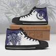 Rem High Top Canvas Shoes Custom Death Note Anime Sneakers - LittleOwh - 2
