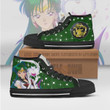 Sailor Moon Shoes Sailor Pluto Anime High Tops Canvas Sneakers - LittleOwh - 2