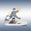 Fullmetal Alchemist Roy Mustang Skateboard Shoes Custom Anime Sneakers - LittleOwh - 2