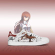 Kurisu Makise Sneakers Custom SteinsGate Anime Skateboard Shoes - LittleOwh - 2