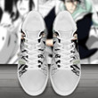 Byakuya Kuchiki Skate Sneakers Custom Bleach Anime Shoes - LittleOwh - 3