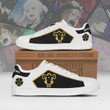 Black Clover Black Bull Skateboard Shoes Custom Anime Sneakers - LittleOwh - 1