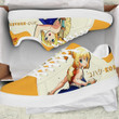 Dr.Stone Kohaku Skate Sneakers Custom Dr. Stone Anime Shoes - LittleOwh - 2