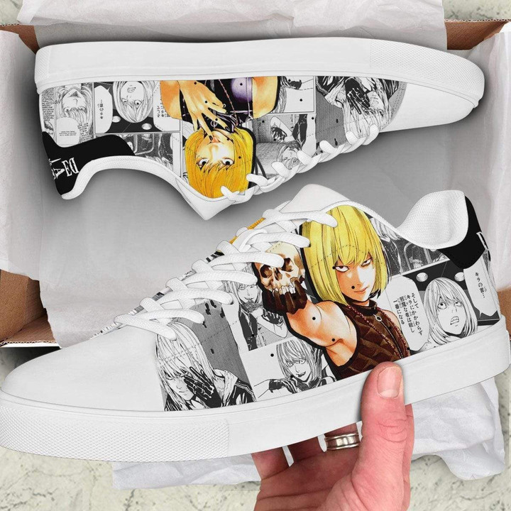 Mello Skate Sneakers Death Note Custom Anime Shoes - LittleOwh - 2