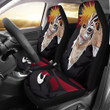 Bleach Car Seat Covers Kurosaki Ichigo Art Anime Gift For Fans-8xgear.com