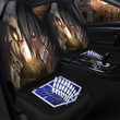 Attack On Titan Car Seat Cover Titan Fight Anime Gift For Fans-8xgear.com