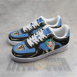 Grey AF Sneakers Custom Black Clover Anime Shoes - LittleOwh - 2