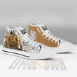 Training Corps High Top Canvas Shoes Custom Attack on Titan Anime Mixed Manga Style - LittleOwh - 4
