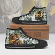 Genos High Top Canvas Shoes Custom One Punch Man Anime Mixed Manga Style - LittleOwh - 2