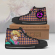 Caesar Anthonio Zeppeli High Top Canvas Shoes Custom JoJo's Bizarre Adventure Anime Sneakers - LittleOwh - 2