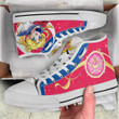 Sailor Moon High Top Canvas Shoes Custom Anime Gift Sailor Moon Canvas Sneakers - LittleOwh - 3