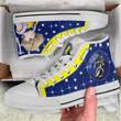 Sailor Uranus High Top Shoes Custom Sailor Moon Anime Canvas Sneakers - LittleOwh - 3