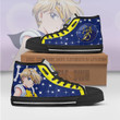 Sailor Uranus High Top Shoes Custom Sailor Moon Anime Canvas Sneakers - LittleOwh - 2