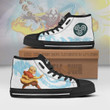 Aang High Top Canvas Shoes Custom Airbending Avatar: The Last Airbender Anime Sneakers - LittleOwh - 2