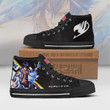 Gray Fullbuster High Top Canvas Shoes Custom Fairy Tail Anime Sneakers - LittleOwh - 2