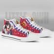Sailor Mars High Top Shoes Custom Sailor Moon Anime Canvas Sneakers - LittleOwh - 4