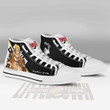 Laxus Dreyar High Top Canvas Shoes Custom Fairy Tail Anime Sneakers - LittleOwh - 3