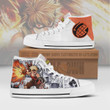Bakugou Shoes My Hero Academia MHA High Tops Canvas Custom Anime Sneakers - LittleOwh - 1
