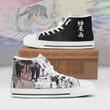 Ururu Tsumugiya High Top Canvas Shoes Custom Bleach Anime Mixed Manga - LittleOwh - 1