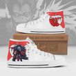 Ryuk High Top Canvas Shoes Custom Death Note Anime Sneakers - LittleOwh - 1